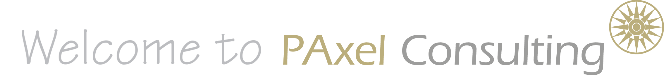 Paxel Consulting logo with text